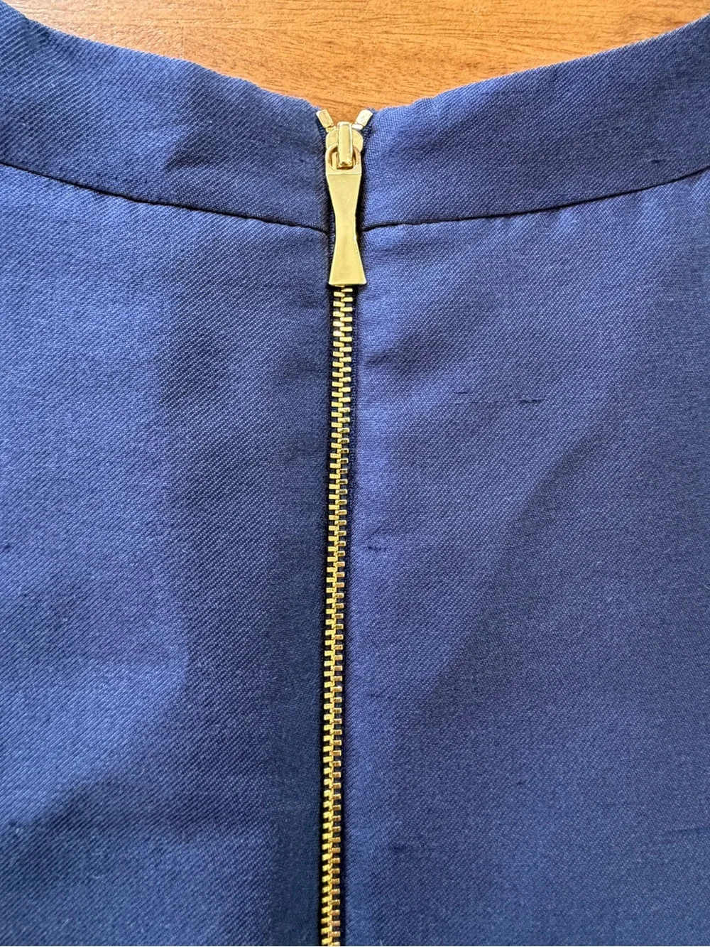 kate spade Silk ‘Vail’ Dress w/ Pleats and Cap Sleeve in Navy Size 6